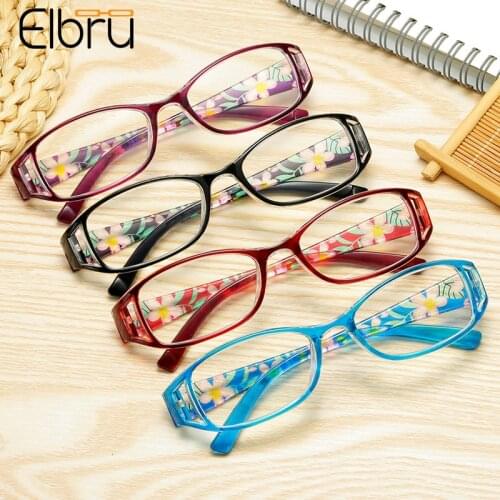 Zilead +1.0 to +3.5 Reading Glasses Spectacles Anti Blue-ray Ultralight Glasss Flower Presbyopia Eyewear Cheap For Men Women
