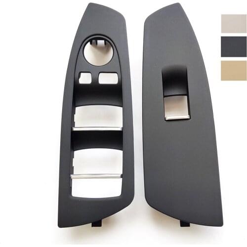 Interior Car Front Door Window Lifting Switch Cover Panel Trim Replacement For BMW 7 Series F01 F02 730 735 740 745 750 760