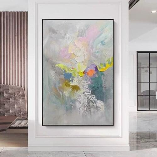 Design Handmade Abstract 100% Hand Painted Oil Painting On Canvas Wall Art Picture for Living Room Bedroom Home Decor Unframed