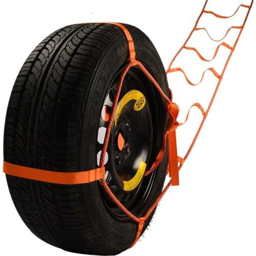 Car Vehicle Rescue Rope Anti-skid Emergency Tire Trailer Winch Strap Ladder Rescue Rope Outdoor Survival Tools Towing Rope