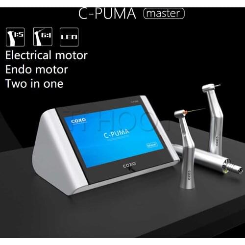 Dental Electricmotor COXO-C PUMA MASTER Brushless LED Micromotor and Endomotor 2 in One Machine