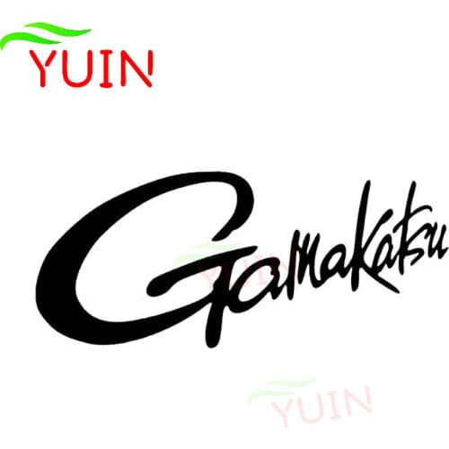 Fashion 1PCS Personality Fun Decals GAMAKAKU Outdoor Sports Fishing Car Sticker PVC Window Decoration Waterproof Decal