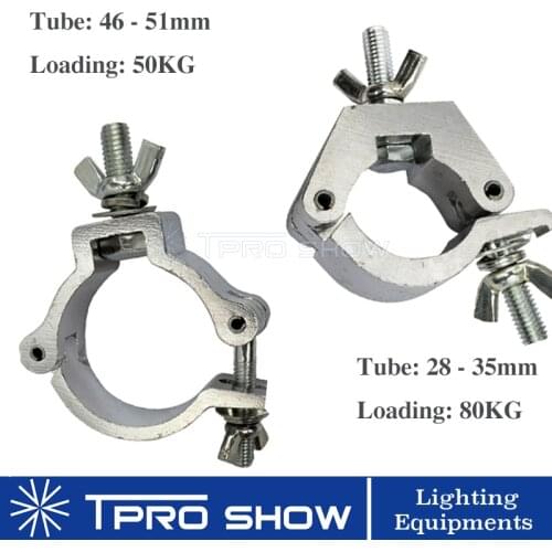 10Pcs Moving Head Clamp Aluminium Hook O Shape DJ Clamps For DJ Light Equipment LED Par Stage Light Machine Hang On Truss Stand