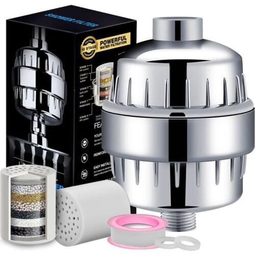10 Layers Bathroom Shower Filter Bathing Water Filter Purifier Water Treatment Health Softener Chlorine Removal U3