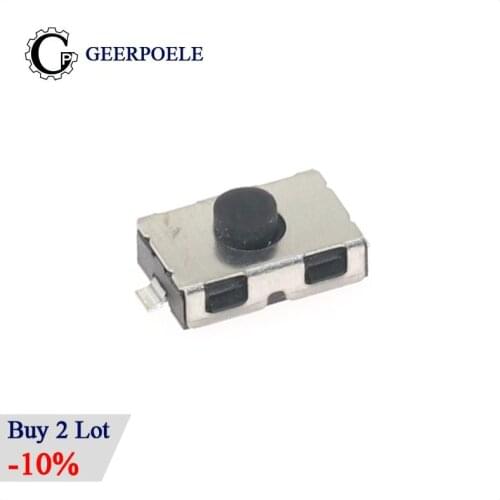 20 pcs/lot 4*6*2.5H 2P SMT 12V 0.5A Push Button Switch Micro Tact Touch Switch Metal Tactile