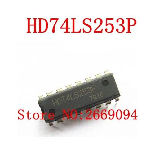 5PCS /10PCS /50PCS /100PCS SN74LS253N 74LS253N HD74LS253P HD74LS253 74LS253 74LS253P DIP-16 NEW