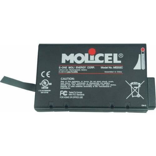 7800 mAh New High Quality Imported Battery Cells R202i ME202 Battery Replacement For Philips Goldway G50 G60 G70 G80 Vital Signs Monitor Battery