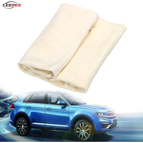 Car Absorbent Quick Dry Towel Tool Wash Cleaning Cloth Windshield Interior Clean Suede Chamois Leather Motorcycle Accessories