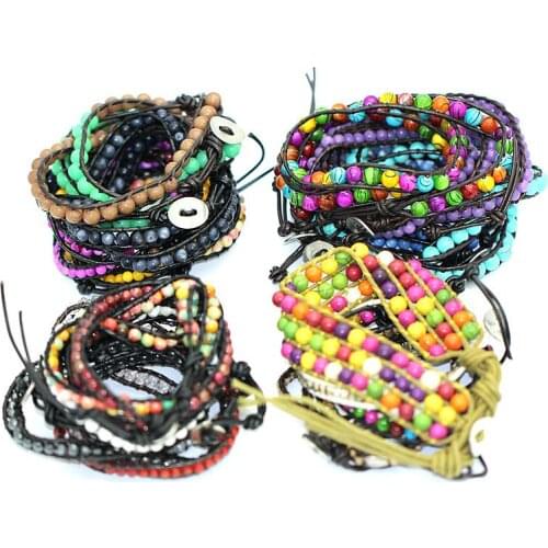 Beadsnice hot fashion women jewelry beads bangle chain bracelets lots new style in handmade bracelet charm best gift ID 32221