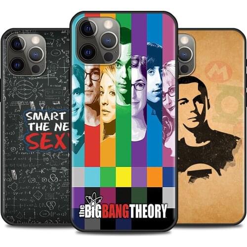 The Big Bang Theory Bazinga Phone Case For iPhone 13 12 11 Pro XR Max XR X 8 7 6s 6 Plus SE2020 Cover Black Shell TPU Funda