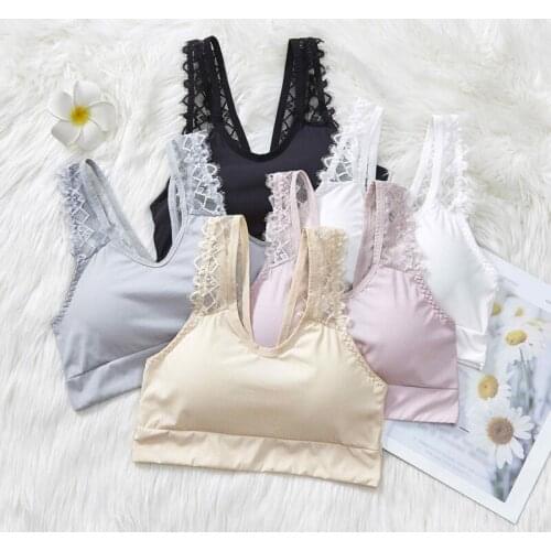 Women Seamless Wrapped Chest Sexy Lingerie Female Bralette Beautiful Back Push Up Bras