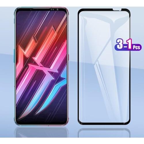 For ZTE nubia Red Magic 6 Pro RedMagic 6 pro 6.8" Full Cover Tempered Glass Screen Protector Explosion-proof Protection Film