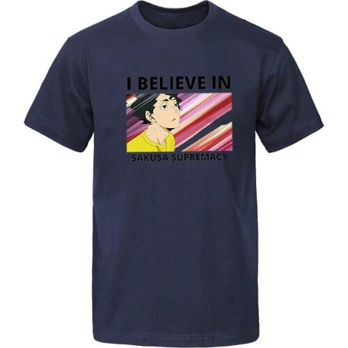 Men Anime Haikyuu Hot Summer T Shirt Short Sleeve Tees Japanese T-Shirts Hip Hop Tshirts Volleyball Club Shirt Round Neck Tops