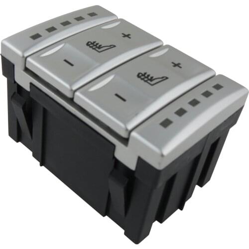 Seat Heating Button Control Switch 6M2T-19K314-AC Car Accessories BS7T19K314AB 6M2T19K314AC For Ford S-MAX Galaxy MK3 Mondeo MK4