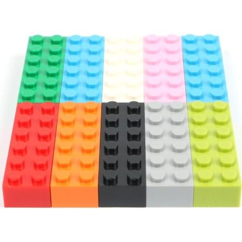 2*6 Point big brick 100g/lot DIY brick Building blocks parts Brick Education toys scattered particles blocks Architecture