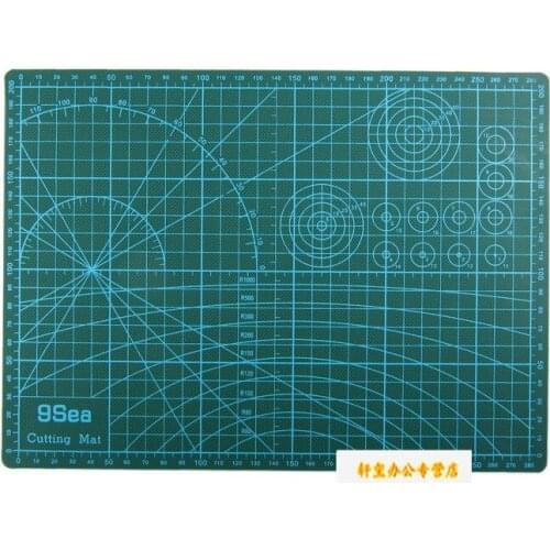9 Sea Brand Cutting Mat,A3(45*30*0.30cm) Size,PVC Material,No Marks After Cutting,No Skid,Durable,Made In Taiwan,Great Quality
