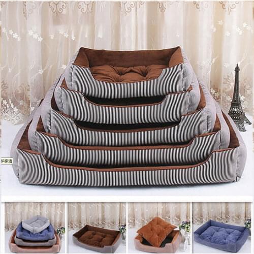 Summer Dog Mat Cooling Dogs Bed Washable Sofa Cat Nest Handmade Breathable For Medium Large Puppy Kitten Kennel Deep Sleeping