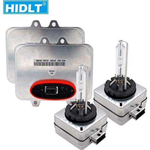 HIDLT New 35W D1S Xenon HID Kit D1R Canus Ballast Kit 6000K 4300K 8000K 5000K D1S D1R Xenon Bulb Lamp OEM 5DV00900000 Ballast