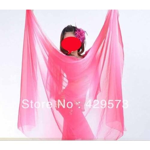 Popular belly dance silk veil