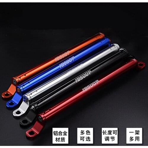 Universal Motorcycle bike Reinforced Crossbar Motor Phone GPS Spotlight Headlights Mounting Bracket Multi-function Extension Rod