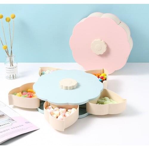 Japanese Snacks Cases Candy Storage Boxes Five Grid Box Christmas Kitchen Utensils Shops Hot Sale Case Multi-Functions Tableware