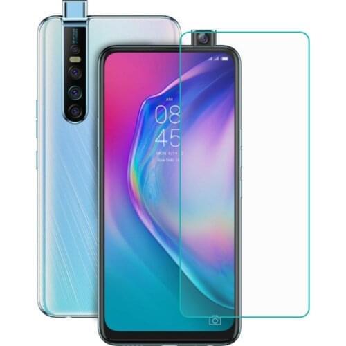 2PCS Tempered Glass On The For Tecno Camon 15 Air 15 Premier 15 Pro 15pro 15air Camon15 Protective Film Screen Protector cover
