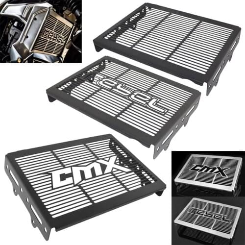 Front Radiator Cooler Grille Guard Cover Trim Protector Steel For HONDA Rebel CMX 300 500 CMX300 CMX500 2017 2018 2019 2020