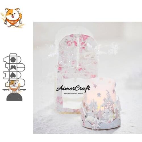 Winter Christmas Metal Cutting Dies Scrapbooking Stencil For DIY Paper Card Decorative Embossing Die Cut Craft Dies New 2019