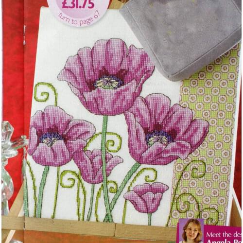 ZZ156 DIY Craft Stich Cross Stitch Package Cotton Fabric Needlework Embroidery Crafts Counted Cross-Stitching Kit