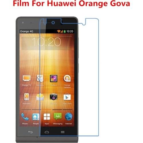 1/2/5/10 Pcs Ultra Thin Clear HD LCD Screen Protector Film With Cleaning Cloth Film For Huawei Orange Gova/Ascend G535