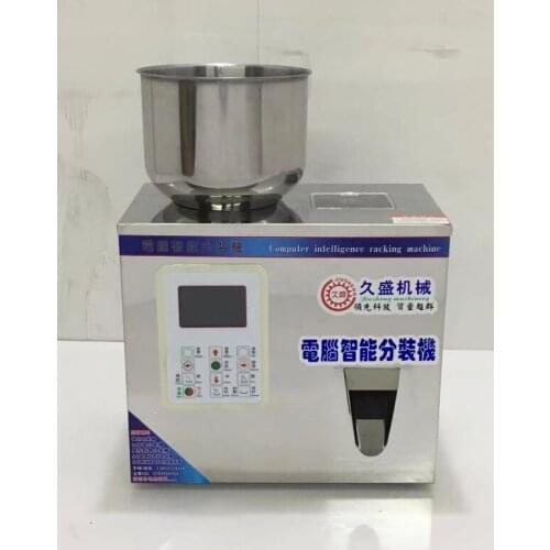 Food Automatic racking machine weighing Double vibrator Granular powder material version installed Packing machine 1-50g