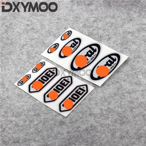 1 Set Car Styling Bumper MOTO GP Racing Motorcycle Helmet Bike Sticker Decals for Helmet ADESIVO MOTO GP TUNING