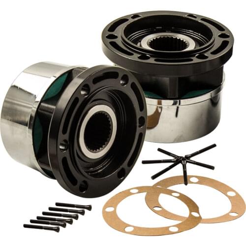 2x For Nissan Pickup 2.4 3.0 L AVM 461 6 Studs Free Wheeling Manual Locking Hubs