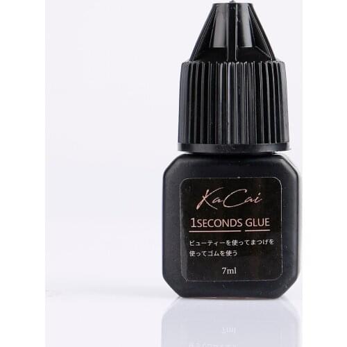 7ml 1S Dry eyelash Glue Ultra Super false eye Lash Extension Glue Adhesive Retention 5-8 Weeks Low Smell Mink Eyelashs Glue