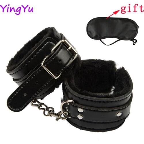 BDSM Bondage Restraint Bondage Fetish Slave Handcuffs Ankle Cuffs Adult Erotic Sex Toys For Woman Couples Games Sex Products