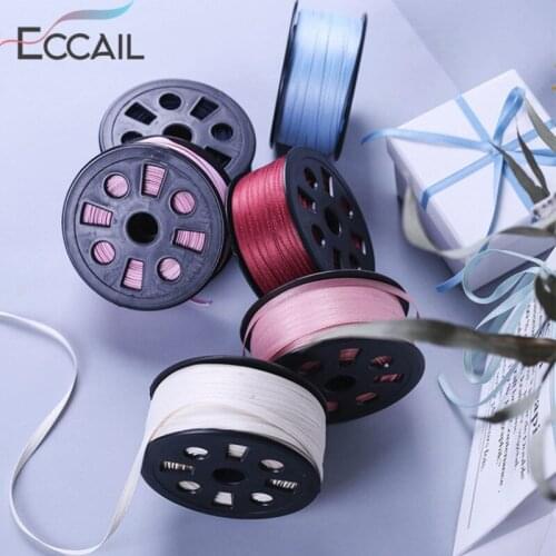 10mm 50 Yard Double-Sided Polyester-Cotton Ribbon DIY Handmade GiftBox Bouquet Packaging Shoe Cap Garment Accessories