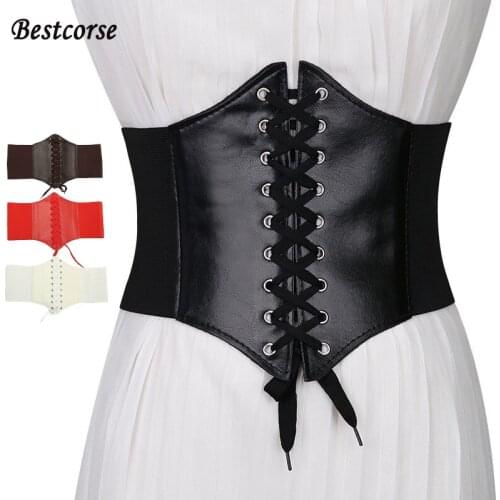 Corset Top Belt Corpete Corsetto Korsett Femme Black White Ceinture Corse Corselet Feminino Espartilho Bustiers Corsets Mujer