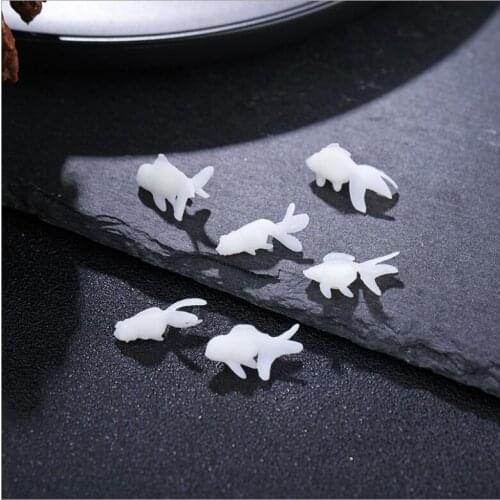 New 3 pcs/lot Different style Resin mini Glacier animal goldfish material epoxy mold makeing jewelry filling for DIY jewelry