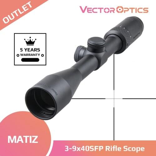Vector Optics 3-9x40SFP Riflescope Tactical Optics Matiz Rifle Sight 3-9x Magnification Optical Hunting Rifle Scope