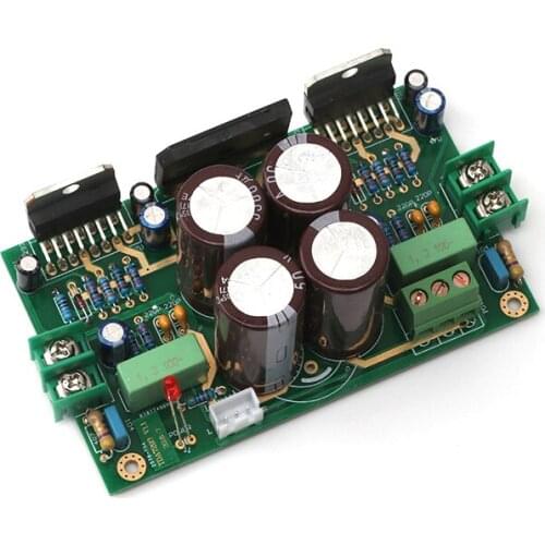KYYSLB 4 ~ 8 Ohm 100W*2 Amplifier Board Dual AC15 ~ 32V TDA7293 Power Amplifier Board 100W+100W 2.0 Kit Finished Board