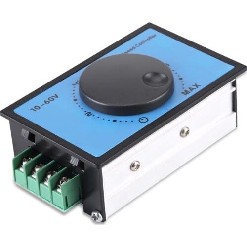 1 pcs PWM DC Motor Speed Regulator 20A 10-60V 12V 24V 36V 48V Motor Speed Controller Voltage Regulator Switch Module