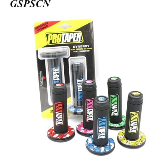 Handle Grip Pro taper Motorcycle High Quality Protaper Dirt Pit Bike Motocross 7/8" Handlebar Rubber Gel Hand Grips Brake Hands