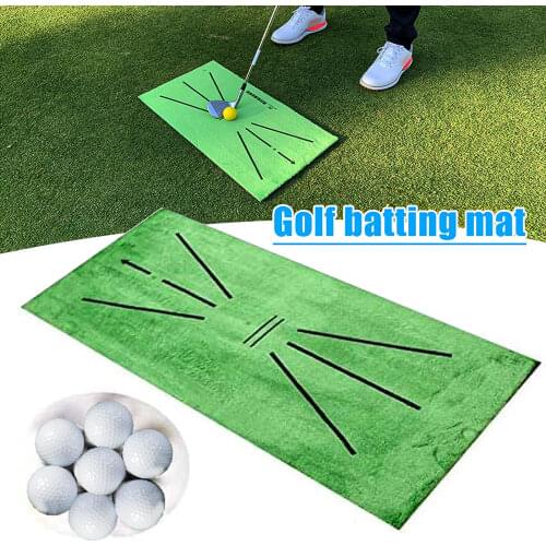 Golf Training Mat for Swing Detection Batting Mini Golf Practice Training Aid Game and Gift for Home Office Outdoor Use