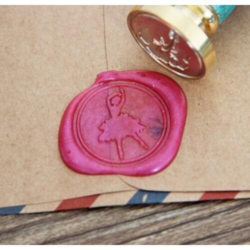 Ballet Dancer Seal Stamp/Sealing Wax Seal Ballerina seal WS149