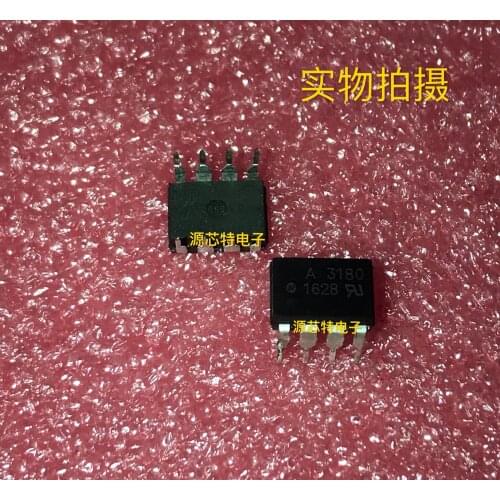 100% New&Original A3180 HCPL-3180 SOP8