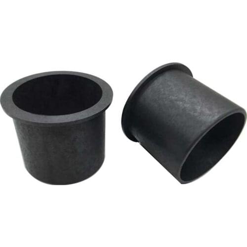 2pcs 6-10mm inside diameter 8-15mm outside DIA engineer plastic flange sleeves lubricat resistant sliding bear bush sleeve nuts