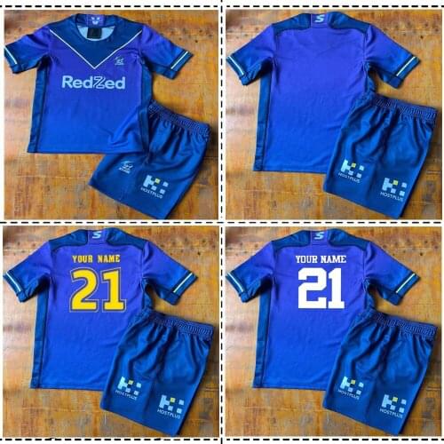 2021 MELBOURNE STORMS KIDS HOME RUGBY JERSEY 2021 KIDS HOME JERSEY Melbourne Storms Rugby SHORTS size:16--20--26