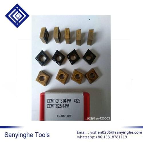 Free shipping high quality 50pcs/lots CCMT060204-PM 4225 / CCMT060204-PM 4235 / CCMT060204-PM 4325 cnc carbide turning inserts