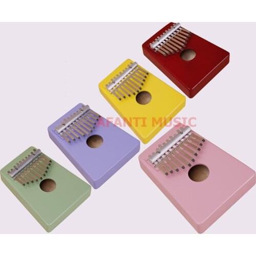 Afanti Music 10 Keys Kalimba Mbira Thumb Piano Basswood Traditional African Music Instruments 10 tone (THP-126)