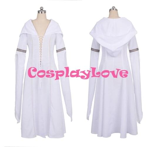 America Legend of the Seeker Kahlan Amnell Dress Cosplay Costume Adult Women Dress Cos Custom Made High Quality Halloween